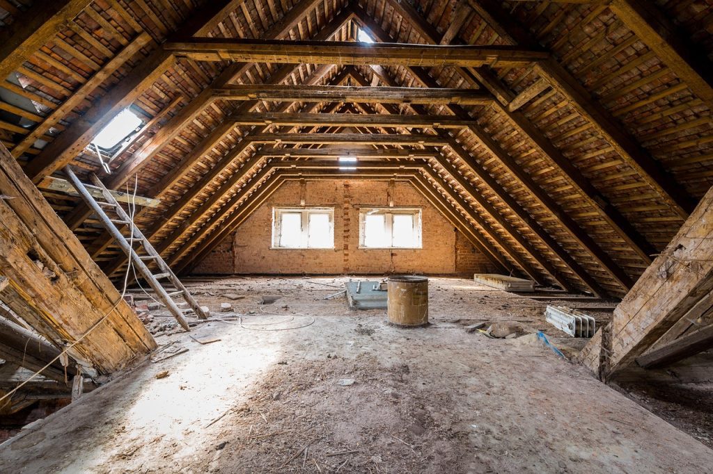 Attics are prone to mold due to poor ventilation
