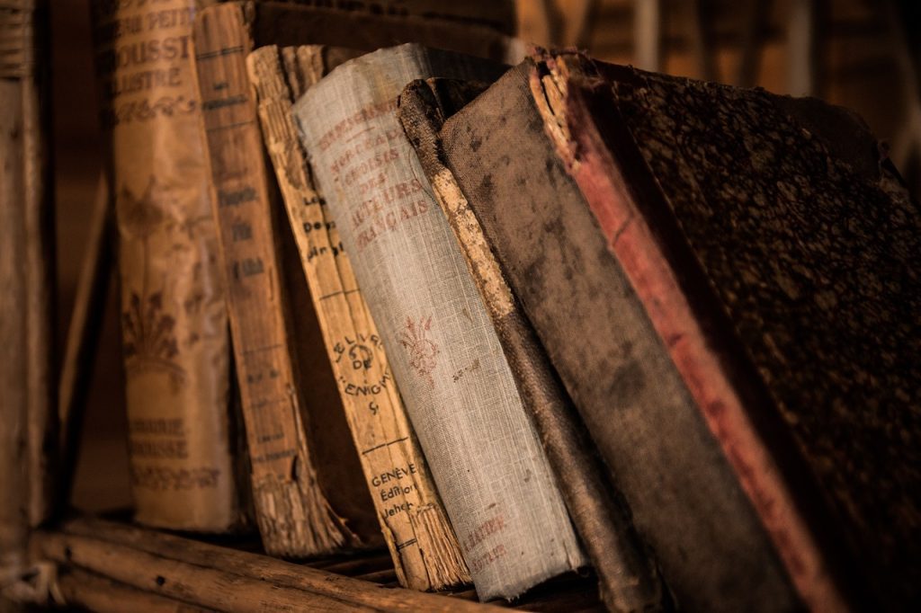 Old books can grow mold